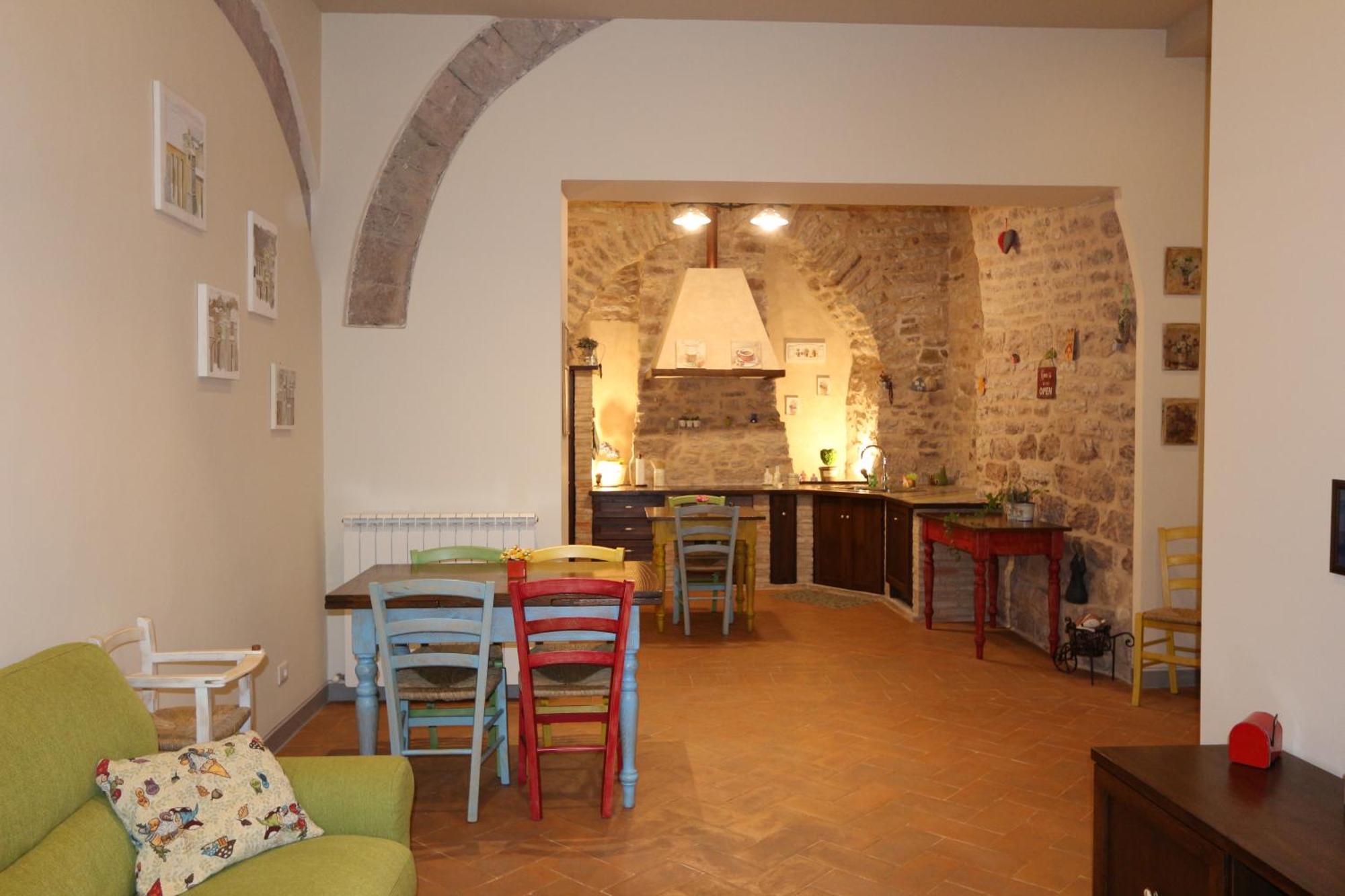La Casina Colorata Hotel Асизи Екстериор снимка